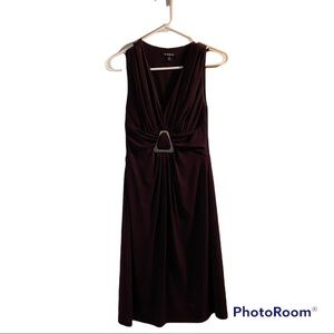 LE CHATEU DRESS PLUM SIZE SMALL NEW WITH OUT TAGS